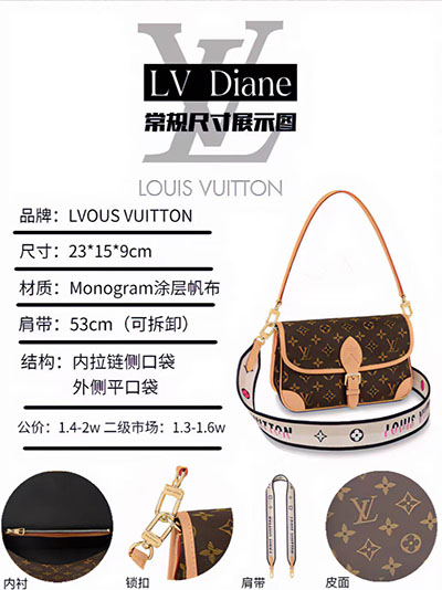 LV Diane法棍包