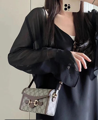Gucci古驰1955横版手机包