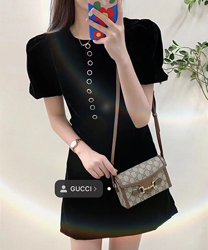 Gucci古驰1955横版手机包