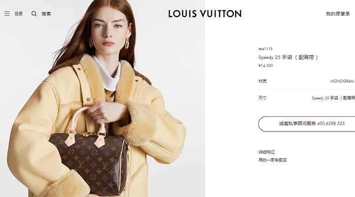 Lv SPeedy 25老花官网价格