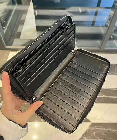 Gucci男士长款钱包