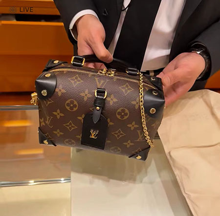 Lv side trnk软箱子盒子包欧洲价格以及真实测评