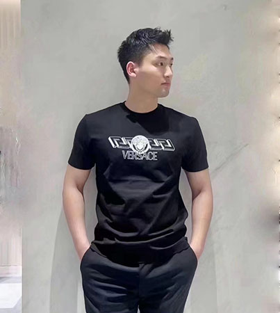 versace范思哲男T恤2023新款