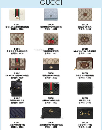 GUCCI古驰男款小号钱包价位