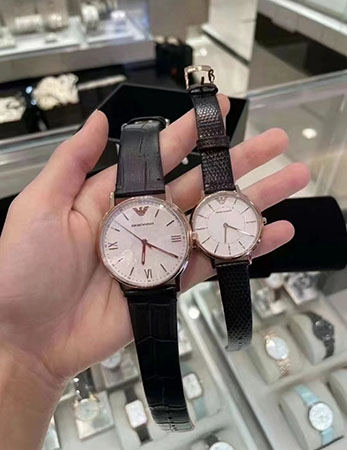 阿玛尼手表女款皮带图片及价格