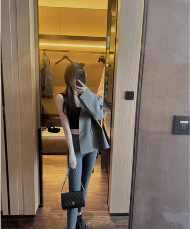 Chanel香奈儿蝴蝶结woc荔枝纹皮包
