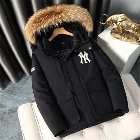 原单MLB工装羽绒服