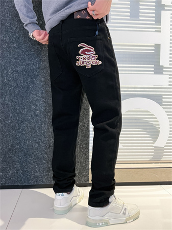 lv加厚牛仔裤