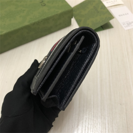 古驰男三折短款钱包