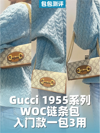 gucci 1995 woc链条包