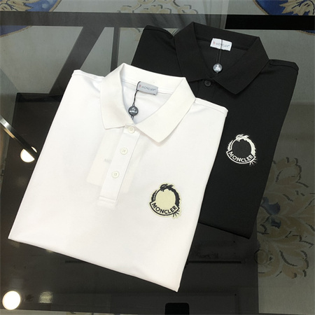 服装鉴赏|Moncler蒙口男士休闲Polo短袖衫2024夏季新款