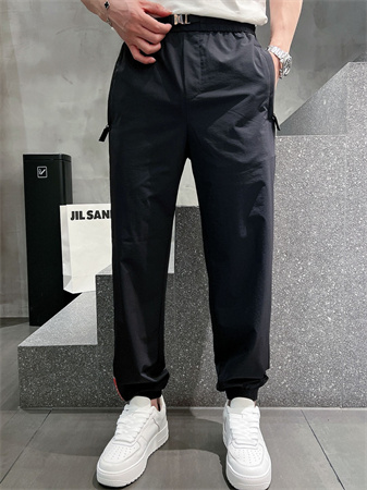 迪桑特长裤|男士户外运动休闲弹力束脚薄款裤子