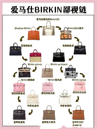 爱马仕birkin铂金包皮质