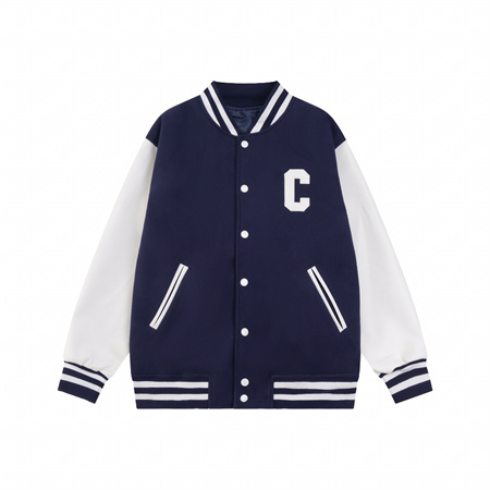 2024初秋新款Celine赛琳棒球服夹克外套