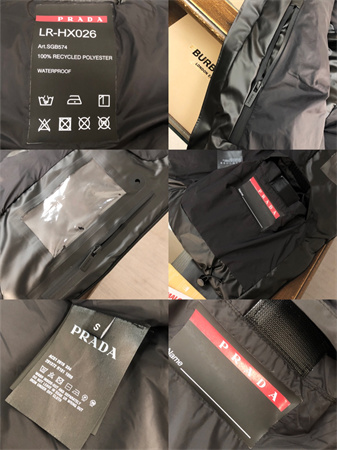 普拉达羽绒马甲