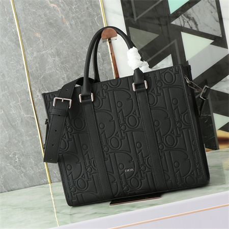 Dior迪奥原厂Gravity 牛皮手提斜挎公文包 高奢、商务、时尚