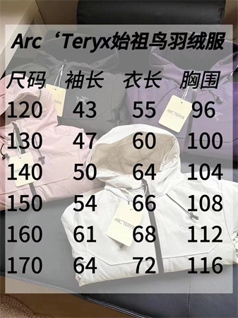 儿童始祖鸟冲锋衣